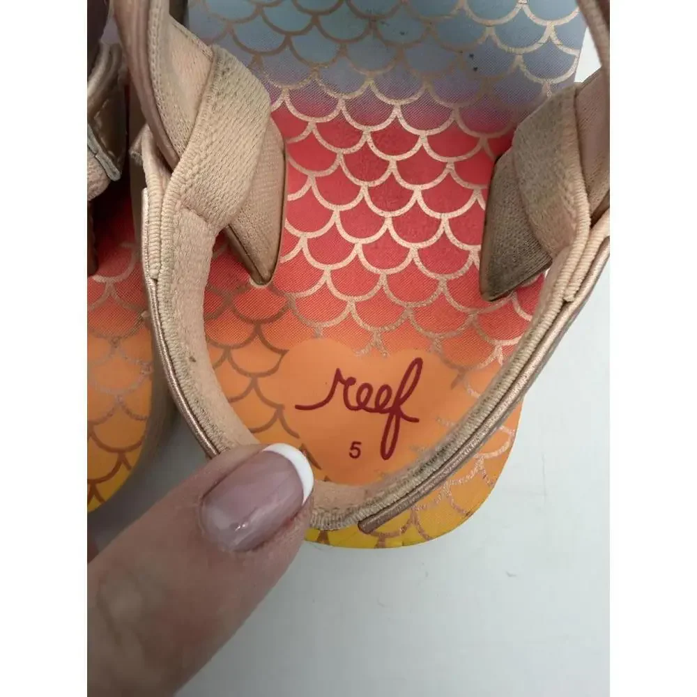 Reef Little Girls Sandals 5 - Picture 2 of 3